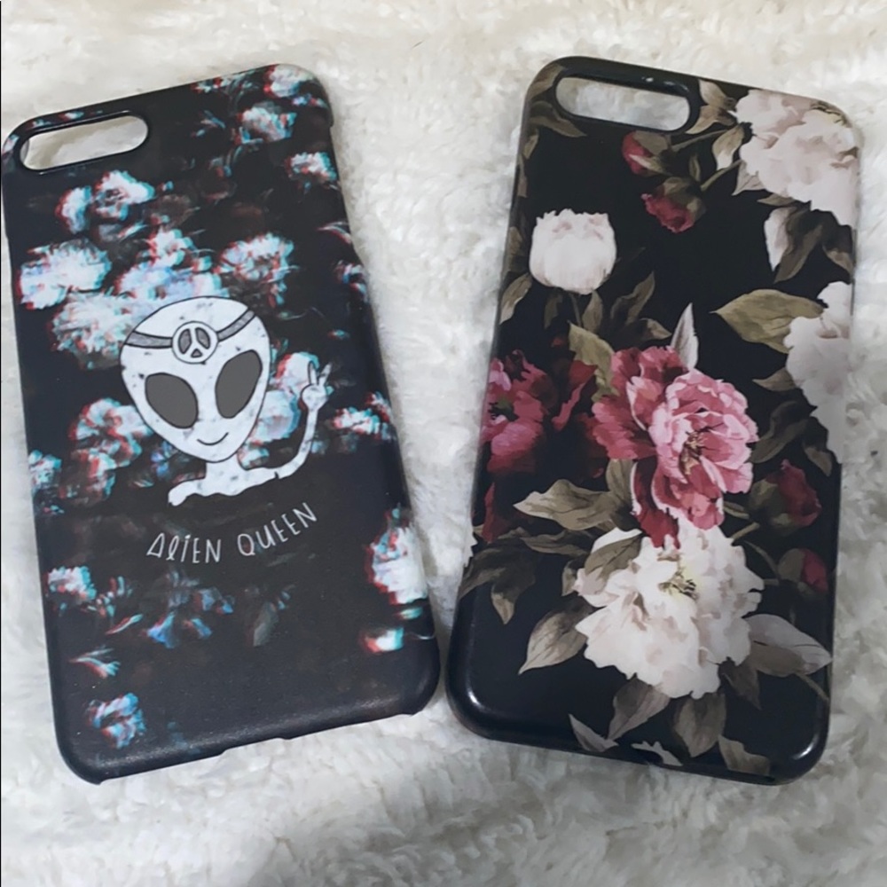 2 New IPhone 8 Plus Hard Cases ✨